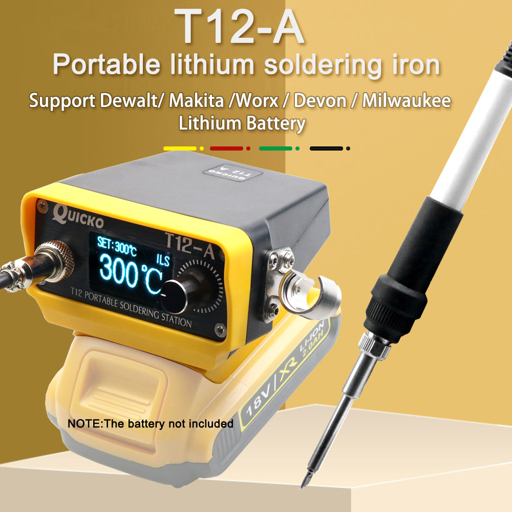 Milwaukee Drill M12 Fuel - STM32 V3 T12-A bezprzewodowa stacja lutownicza