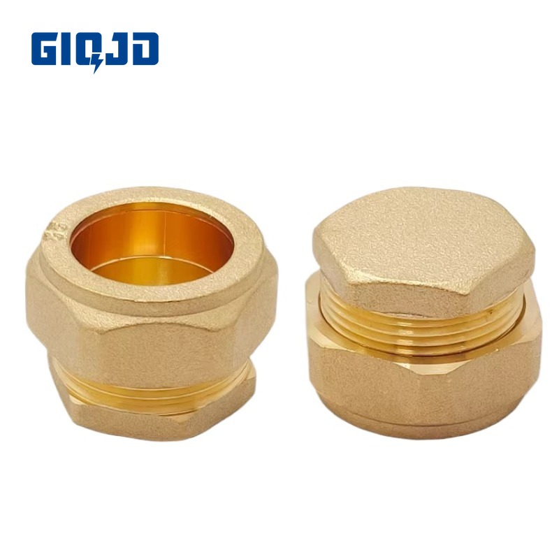 Compression Fitting Brass - Złączka kompresyjna mosiężna do rur o