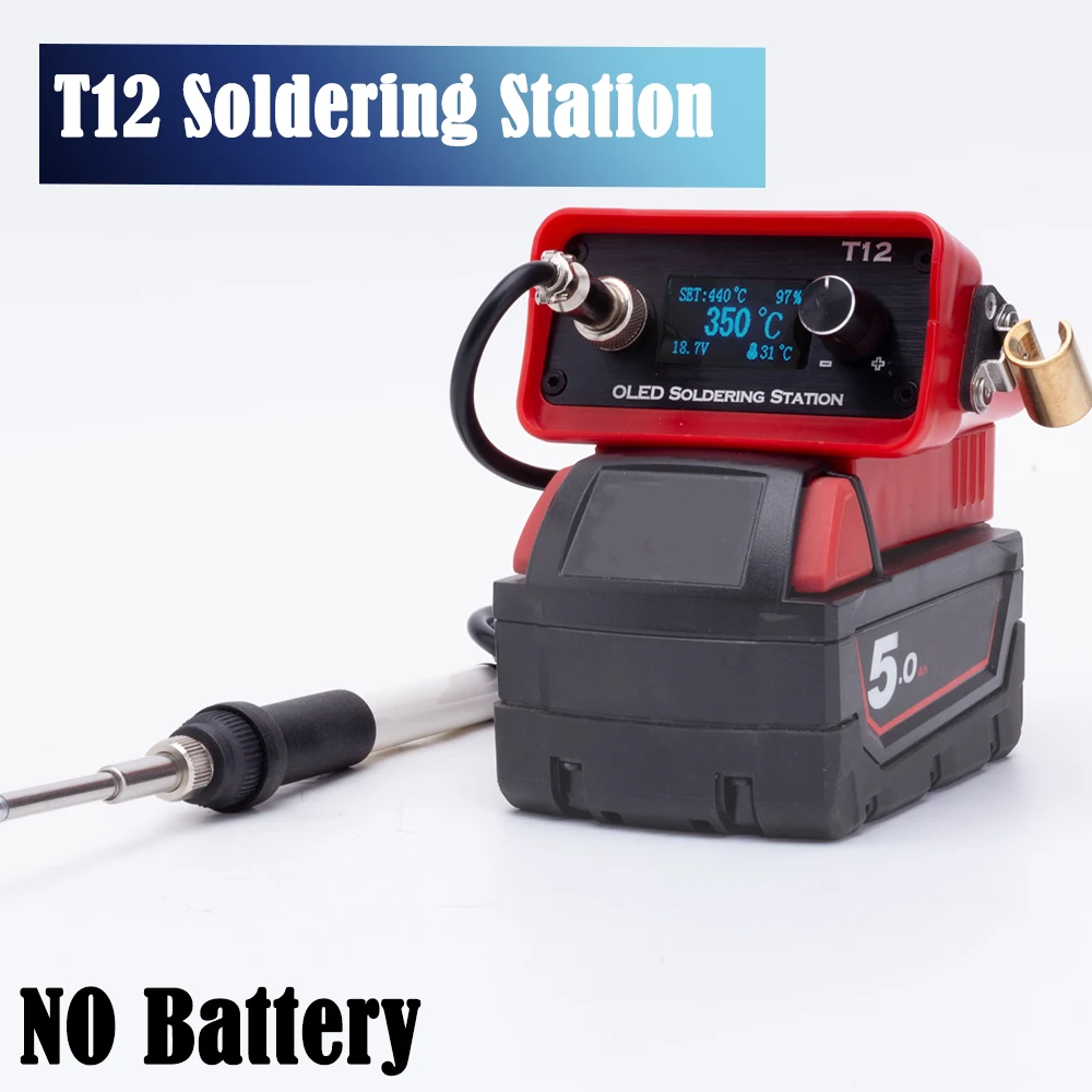 Milwaukee Drill M12 Fuel - OLED T12 bezprzewodowa stacja lutownicza lutownica