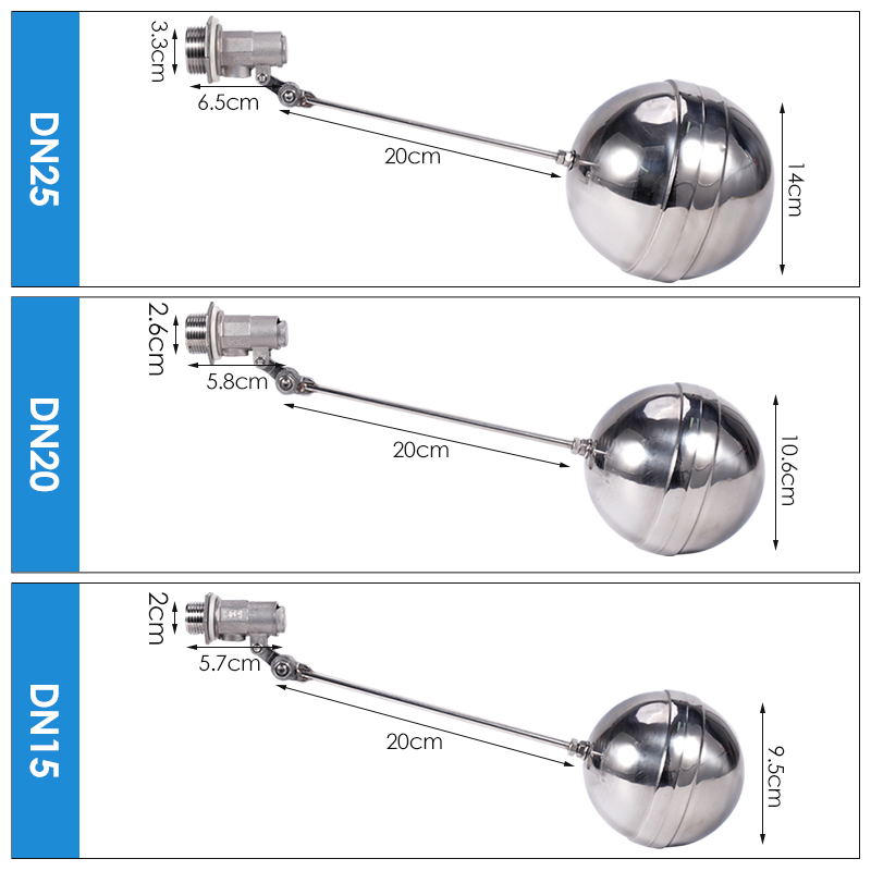 Zawór pływakowy regulowany DN1 – Float Ball Valve recenzja i cena