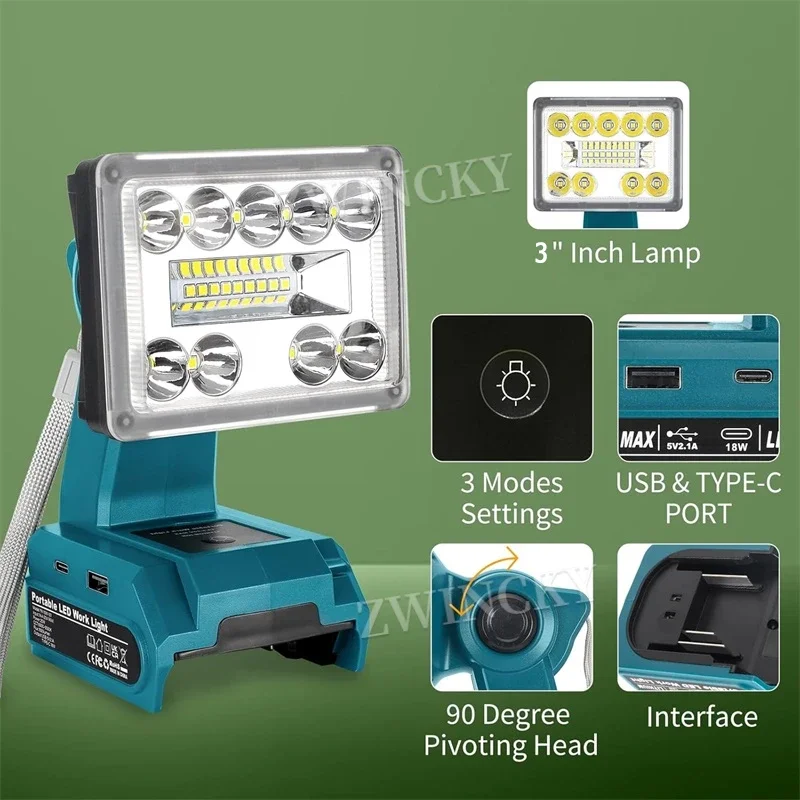 Akumulatorowa lampa robocza LE – Black+Decker Tool Cordless recenzja i cena