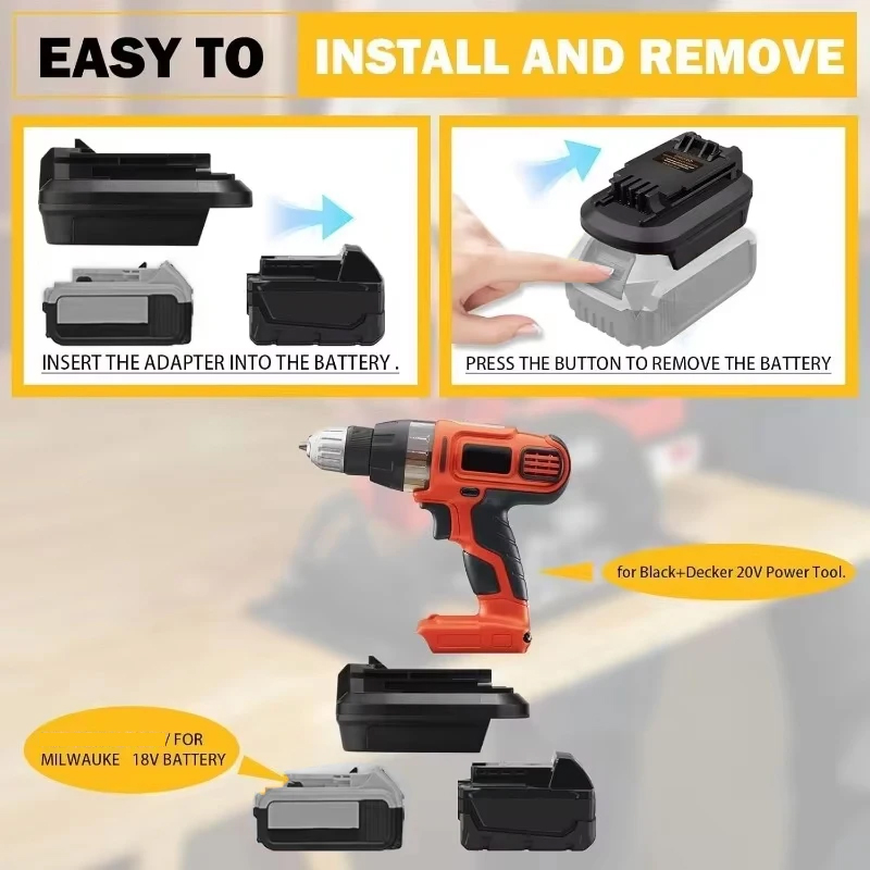 Adapter do narzędzi Black Deck – Black+Decker Tool Cordless recenzja i cena