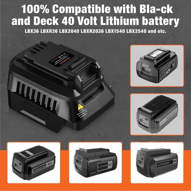 Adapter baterii HAKSINKY BD40B – Black+Decker Tool Cordless recenzja i cena
