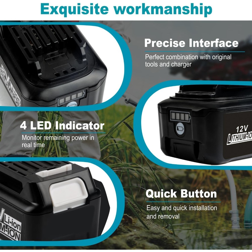 Akumulator litowo-jonowy 10.8V – Makita Drill Hp1640 recenzja i cena