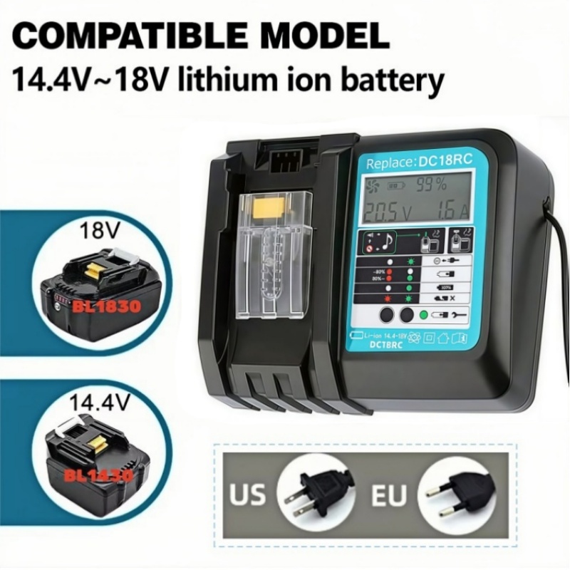 Szybka ładowarka DC18RC z went – Makita Drill Hp1640 recenzja i cena