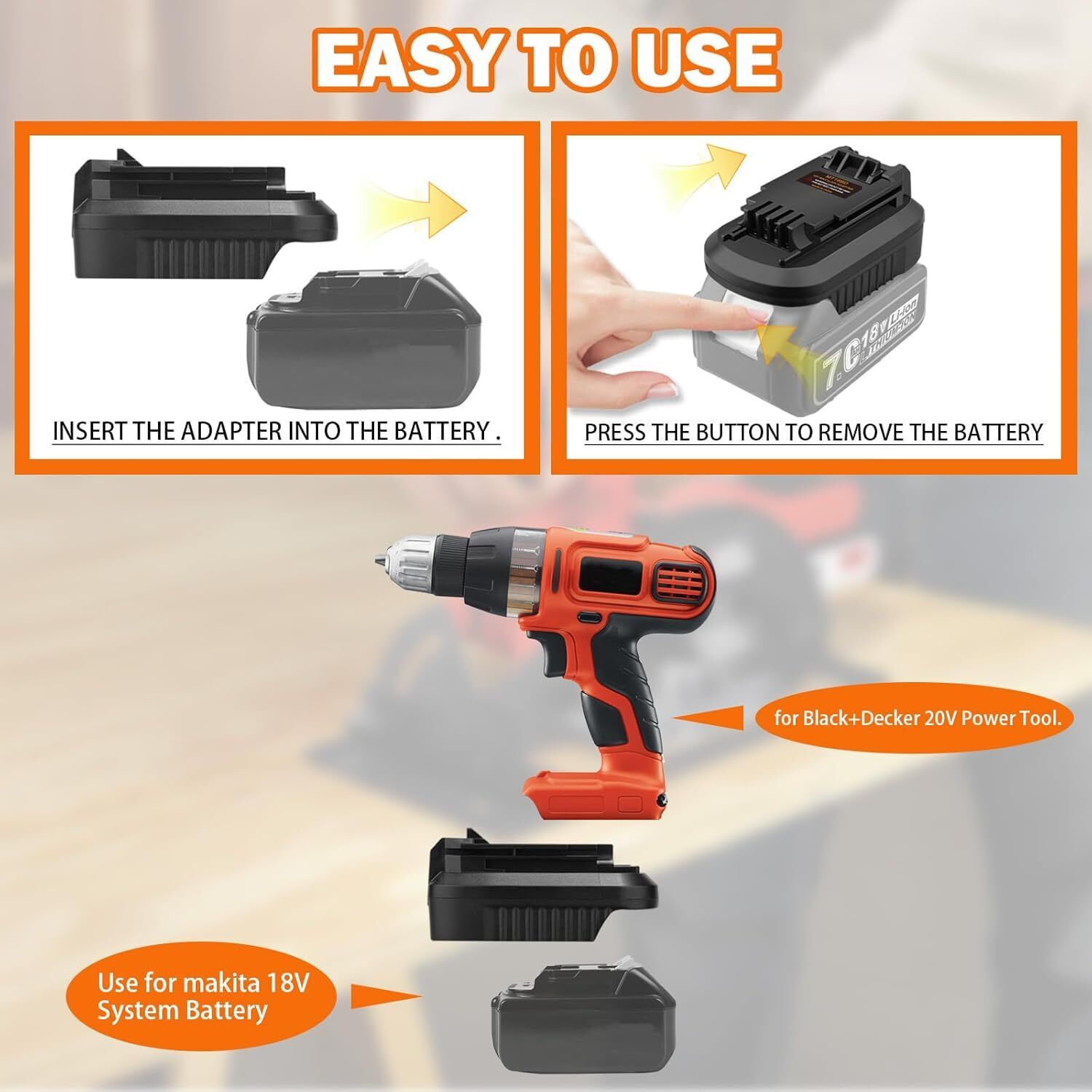 Konwerter do przeróbki narzędz – Black+Decker Tool Cordless recenzja i cena
